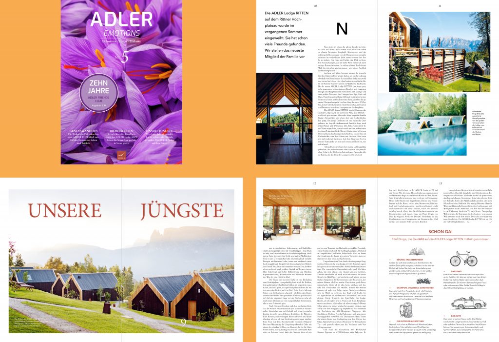 Magazin – ADLER Spa Resorts & Lodges